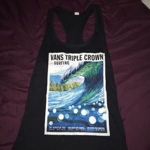 Vans triple crown surfing tank top